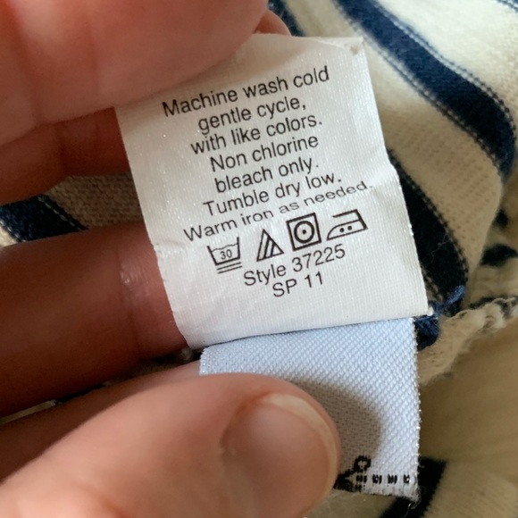 J. Crew Striped Hooded Side Zip Pullover - Picture 12 of 13